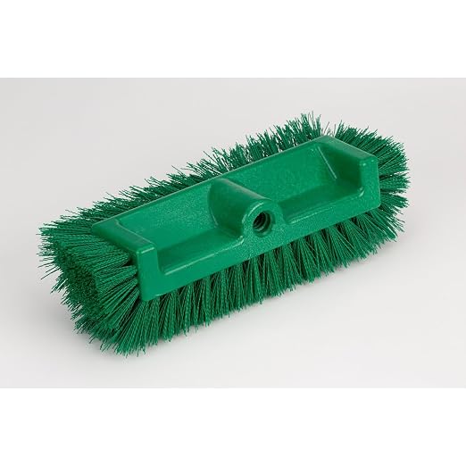 SPARTA Multi-Level Tile Scrub Brush 12" Wide Brush Head, Heavy-Duty Tile - Image 2