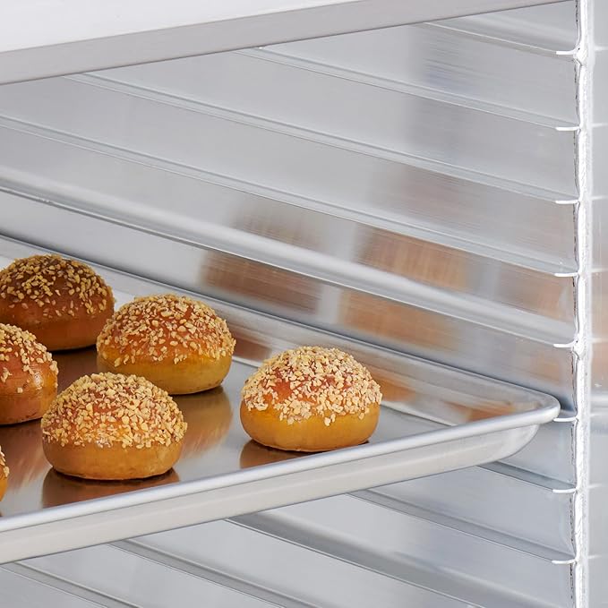 Kratos Full Size Commercial Insulated Holding and Proofing Cabinet with Solid Dutch Doors, Holds 36 Full Size Sheet Pans, 120V, 1440W (28W-603)