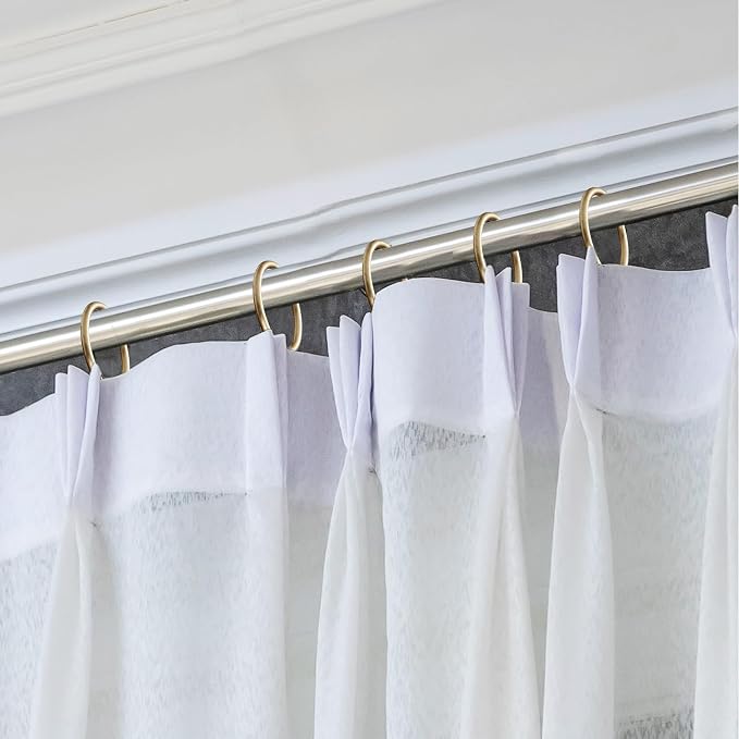 Hotop 30 Pcs Metal Curtain Rings - Image 5