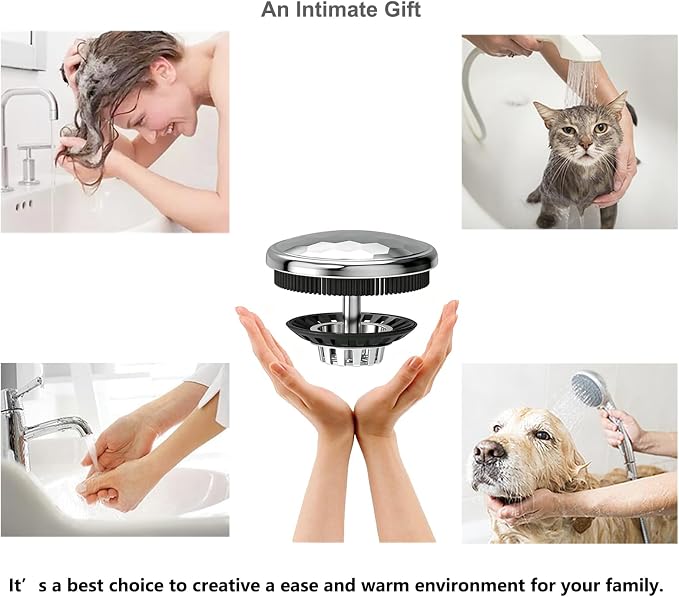 XAJOON Bathtub Drain Hair Catcher/Bathtub Protector Suitable - Image 2