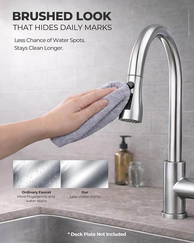 WEWE Pull-Down Kitchen Faucet - Image 2