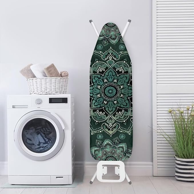 Boho Mandala Ironing Board Cover Heat Resistance & Resist Scorching Iron Board - Image 3