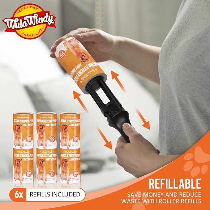 WulaWindy Extra Sticky Lint Rollers - Image 5