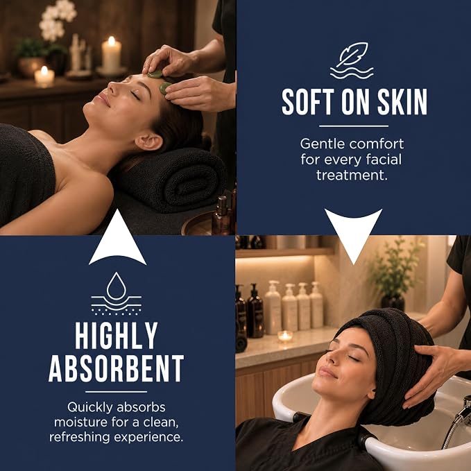 Bulk 72-Pack Professional Salon Spa & Wellness Towels, Not Bleach Safe - Image 3