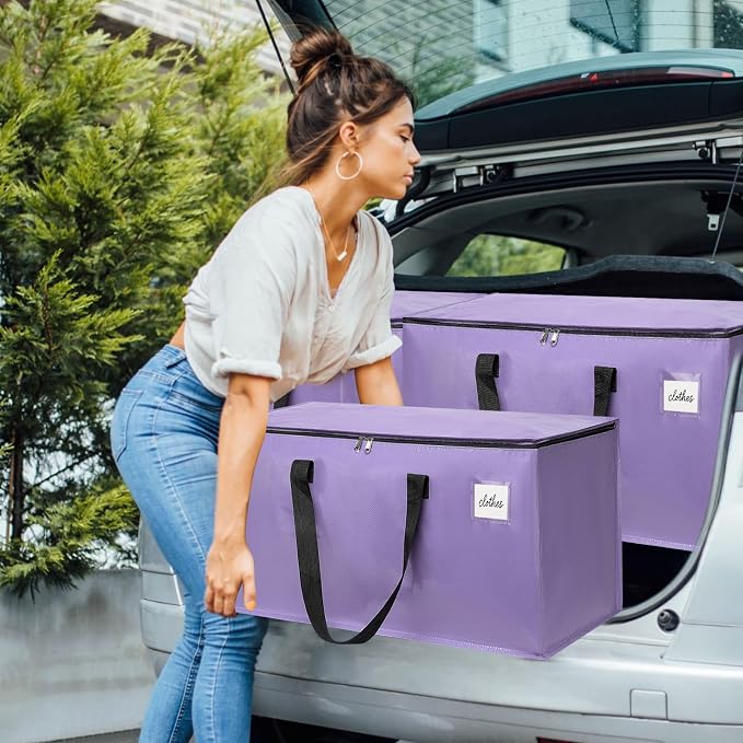 Moving Bags Heavy Duty Lavender Purple – Large Packing Bags - Image 7