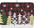 Merry Christmas Dish Drying Mat by Kawani