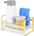 HULISEN Kitchen Sponge Holder, 304 Stainless Steel Sink Caddy by HULISEN