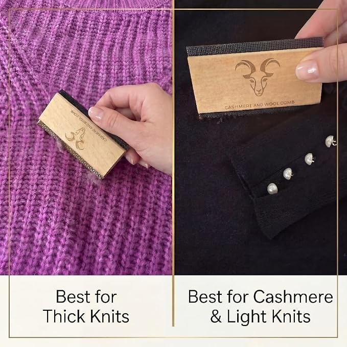 Cashmere Comb and Sweater Shaver Set – Sweater Shavers | Shavers to Remove - Image 2
