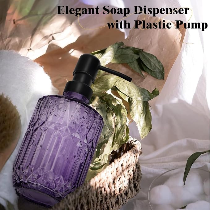 13.5oz Glass Soap Dispenser - Image 3