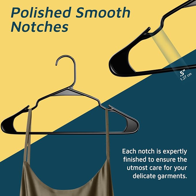 Lifemaster Plastic Clothes Hanger Set - Image 7