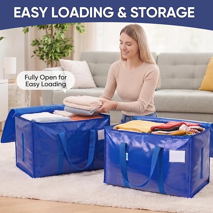 TICONN 6 Pack Extra Large Moving Bags Heavy Duty - Image 3