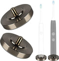 2Pack Grey Electric Toothbrush Holder by LUEXBOX