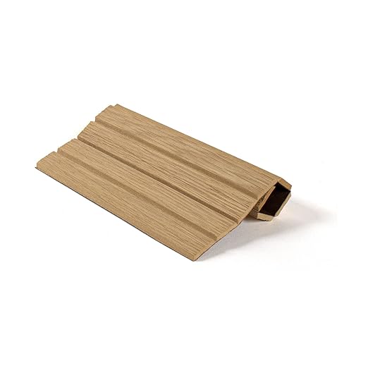 Unfinished White Oak Veneer Decorative Tambour 3/4" Centers - 4'x 8'