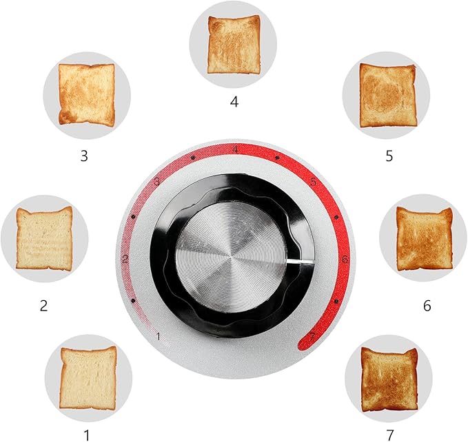 Commercial Conveyor Toaster, 300 Slices/H Electric Stainless Steel Toaster 2.2KW Countertop Toaster Heavy Duty 100% 304 Foodgrade Silver Bread Toaster for Home Restaurants Bakery Use