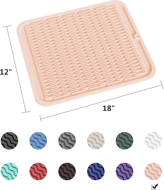 ZLR Oversized Silicone Dish Drying Mat - Image 6