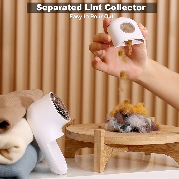 Fabric Shaver, USB Rechargeable Lint Remover - Image 5