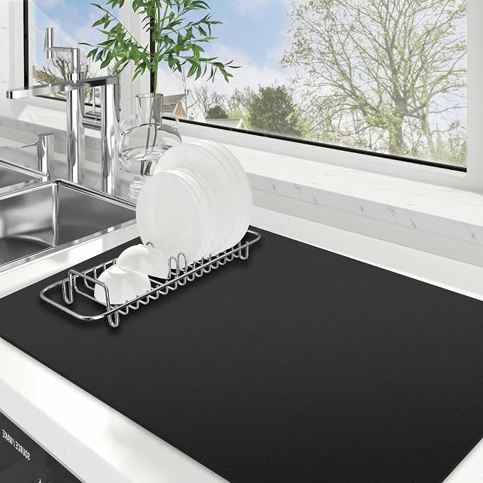 Dish Drying Mat Absorbent Dish Drying Mats by WiseLife