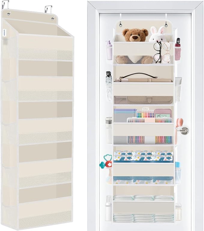 Over The Door Organizer Storage Large Capacity Hanging Bedroom Storage | 5 by WiseLife