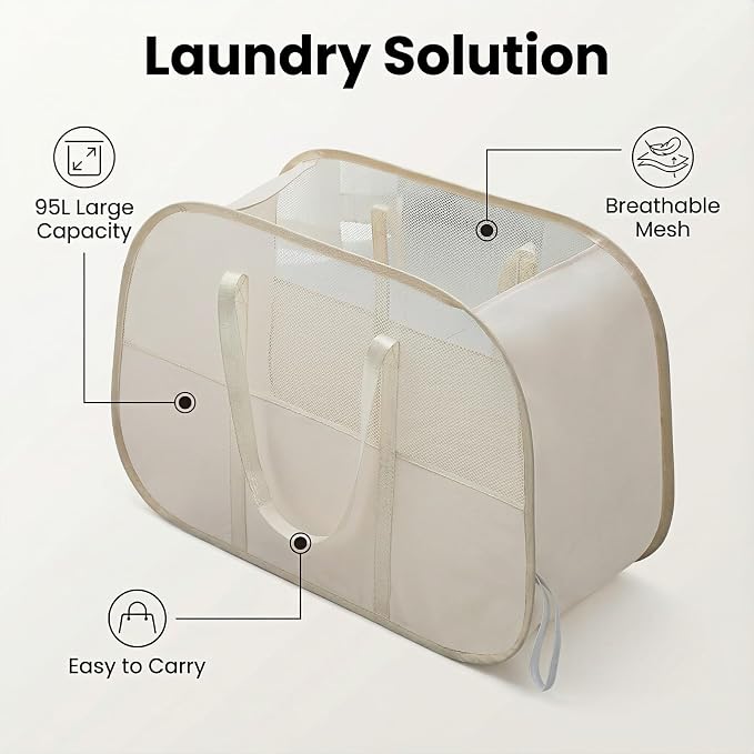 Tsmall bear Foldable Laundry Basket - Image 5