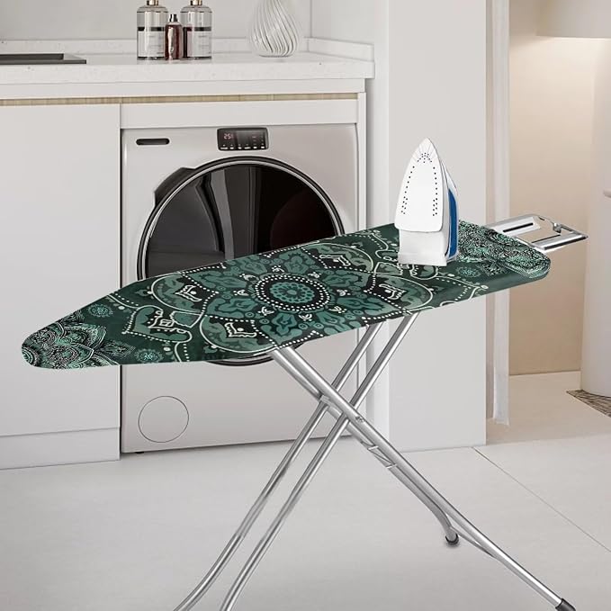 Boho Mandala Ironing Board Cover Heat Resistance & Resist Scorching Iron Board - Image 2