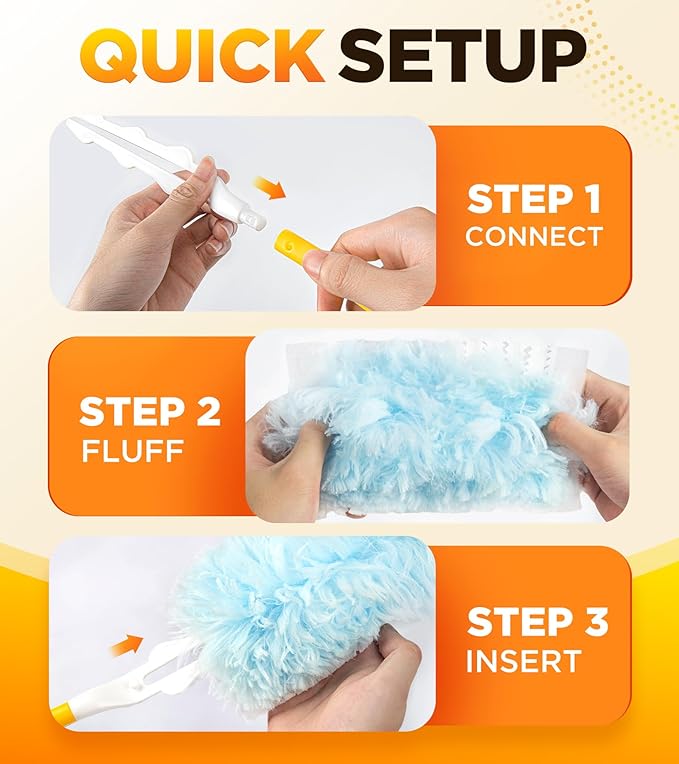 30 Count Duster Refills for Swiffer Duster - Image 5