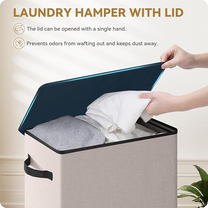 SOLEDI Slim Laundry Basket - Image 3