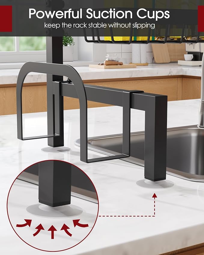 Sakugi Over The Sink Dish Drying Rack - Image 5