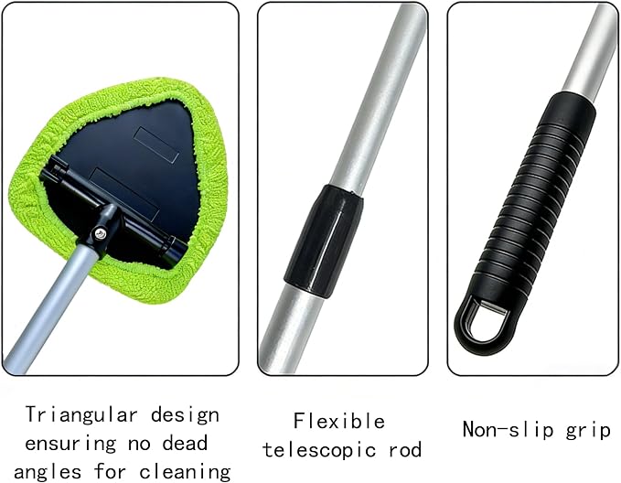 Microfiber Car Windshield Cleaning Tool - Image 3
