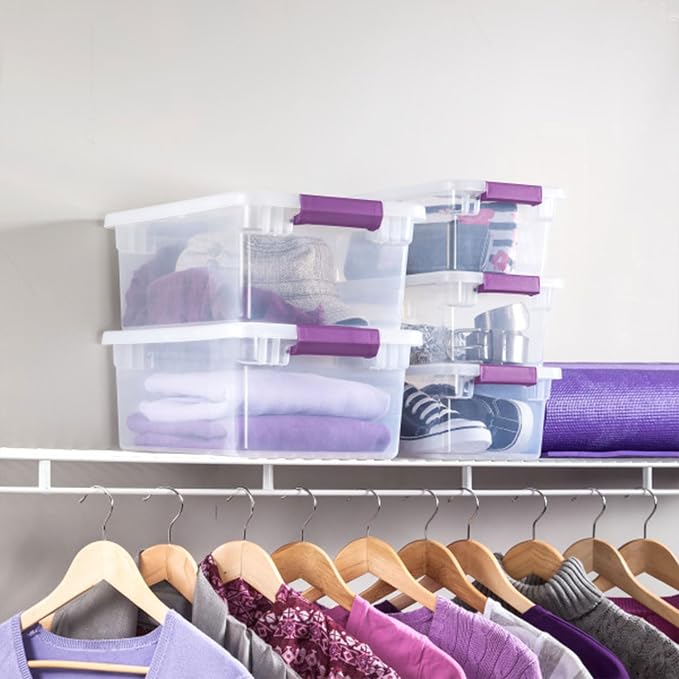 Sterilite ClearView Latch Boxes, Storage Bins - Image 7