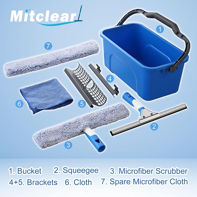 Window Cleaning Kit with Bucket 3 Gallon - Image 4