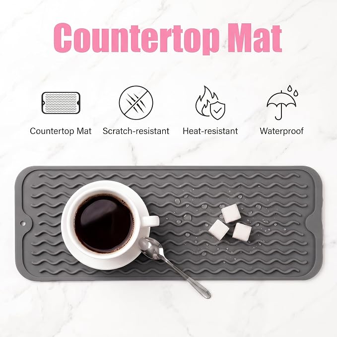 MicoYang Silicone Dish Drying Mat - Image 3