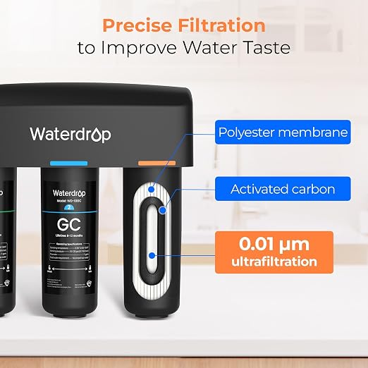 Waterdrop WD-TSA-UF 0.01 μm Ultra Filtration Under Sink Water Filter System | 9 - Image 5