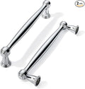 khtumeware 2 Pack 3 Inch(76mm) Vibrant Polished Chrome Cabinet Pulls Kitchen Cabinet Handles Kitchen Cabinet Hardware for Cupboard Drawer Handles Dresser Pulls