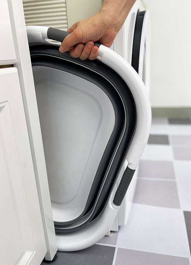 SAMMART 40L Plastic Foldable Laundry Basket/Tub - Image 4