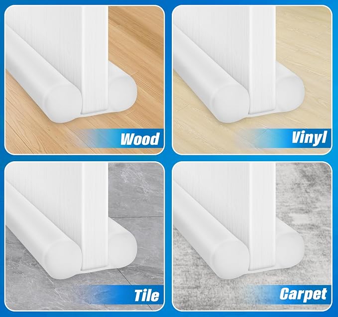 MAXTID Under Door Draft Stopper Cold Air Blocker, Large Doors Seal 36" | Gap - Image 8