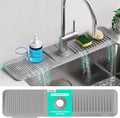 24 Inch Longer Faucet Mat for Kitchen SinkBathroom Kitchen Sink Splash Guard by Snoquir