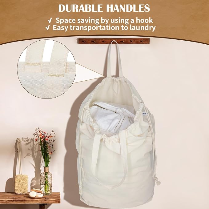 Heavy Duty Canvas Laundry Bags - Image 4