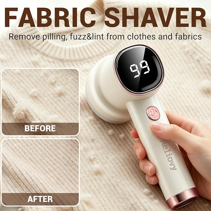 Fabric Shaver, 3 in 1 Lint Remover - Image 2