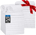 Hand Towels for Bathroom, 24 Pack 25''*15'' Microfiber Bath Hand Towels by HOMERHYME