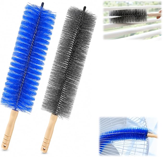 Fan Cleaning Brush, 2026 Bendable Microfiber Head, Reusable Dust Remover by Unknown