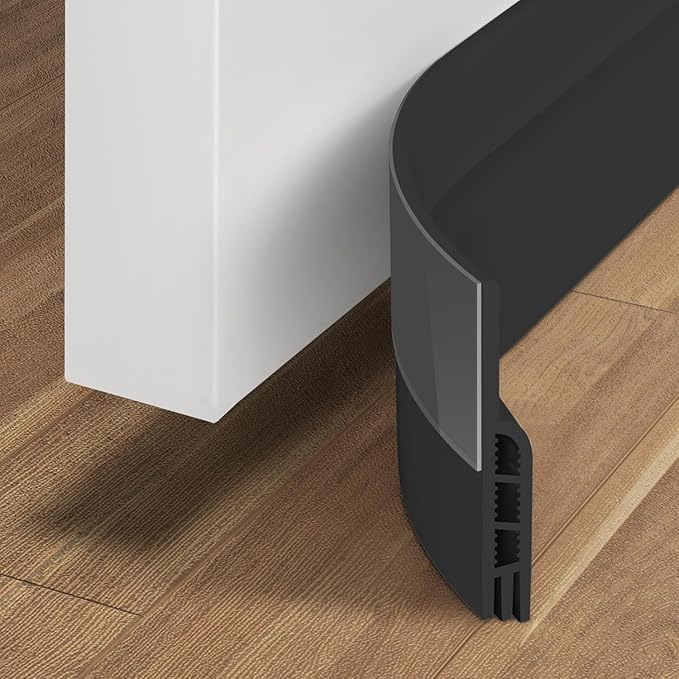 Holikme Door Draft Stopper Weather Stripping Door Seal 38 inch, Easy Install by Holikme