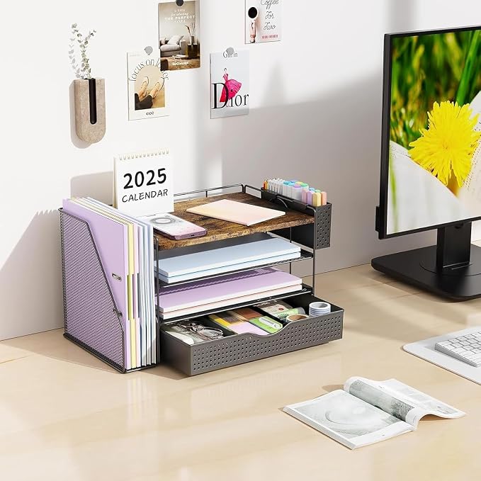 Wood Desk Organizers and Accessories - Image 3