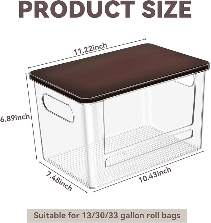 Trash Bag Dispenser Under Sink Organizer - Image 2