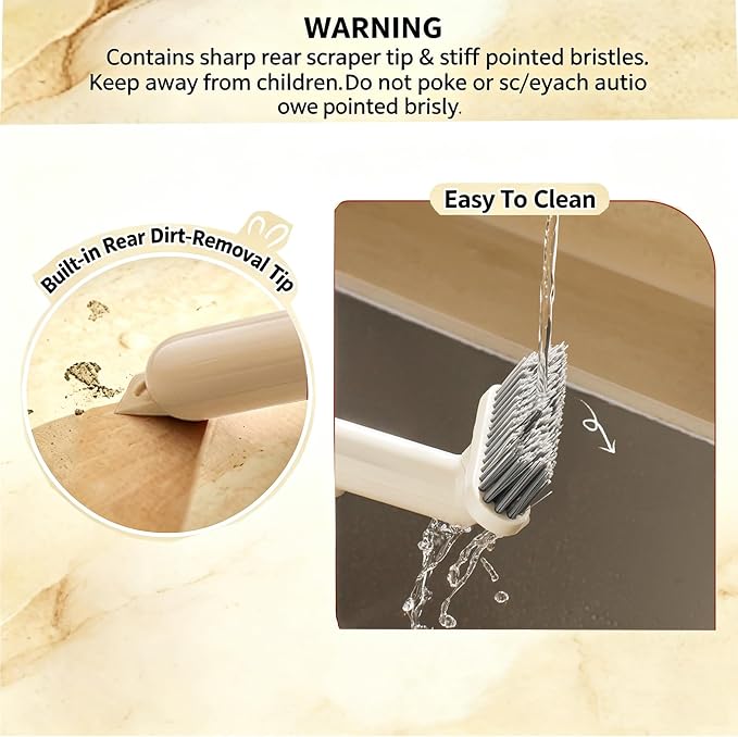 Liquid Storage Cleaning Brush, Refillable Handle - Image 6