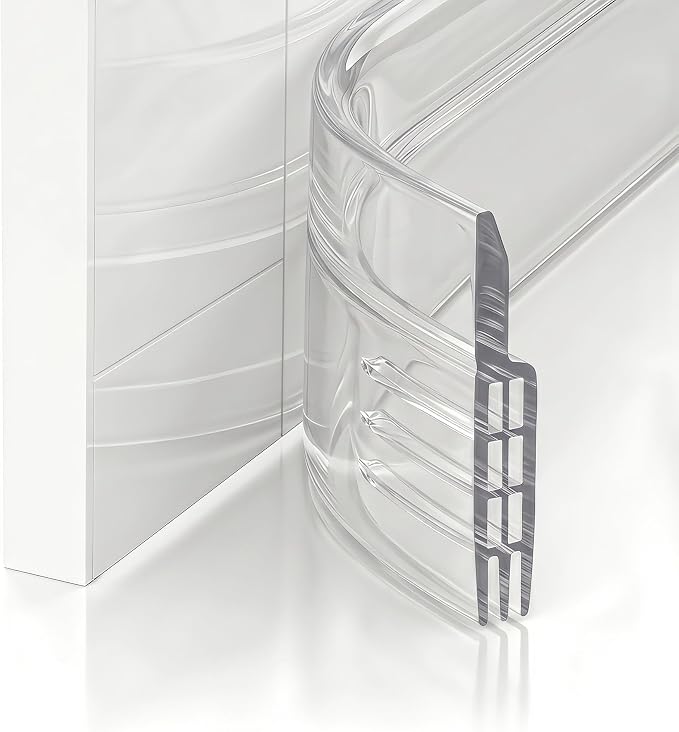 Door Draft Stopper, Transparent by Suptikes
