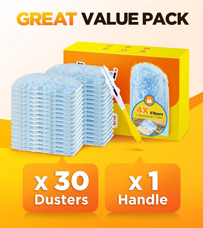 30 Count Duster Refills for Swiffer Duster - Image 6