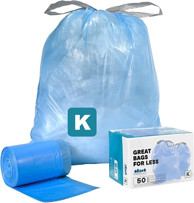 Plasticplace Custom Fit Trash Bags, Compatible by Plasticplace