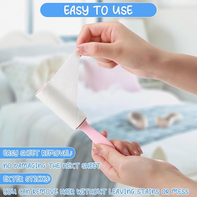 Hushee 60 Pcs Mini Lint Roller Bulk - Image 3