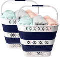SAMMART 38L Collapsible Plastic Laundry Basket by SAMMART