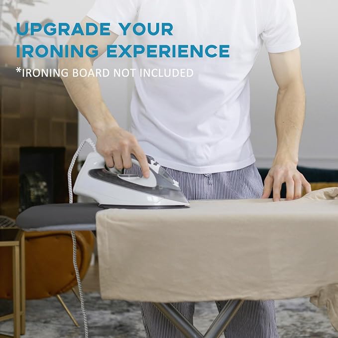 RAINHOL 43x13 Small Ironing Board Cover and Pad - Image 7